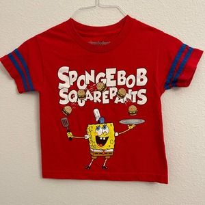 Nickelodeon T-shirt Sponge Bob Square Pants kids Sz XS pre-owned